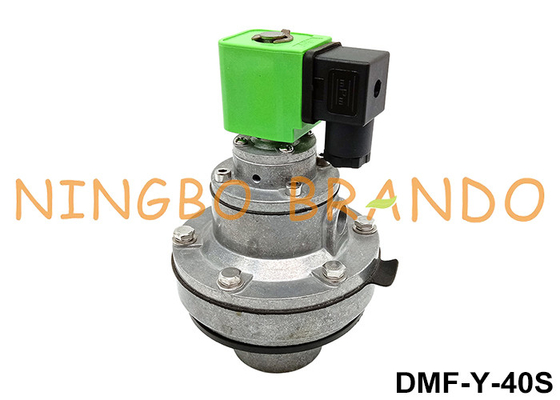 DMF-Y-40S 1-1/2'' নিমজ্জিত ডায়াফ্রাম ভালভ 220V AC 12V 24V DC