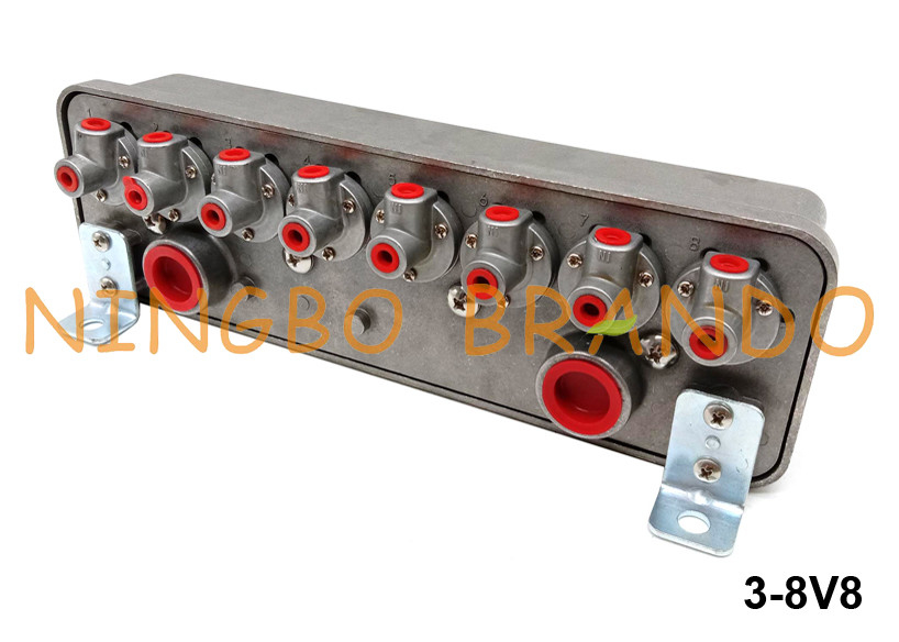 3-8V8 গোয়েন টাইপ 8pcs RCA3D সোলেনয়েড পাইলট ভালভ এবং ঘের