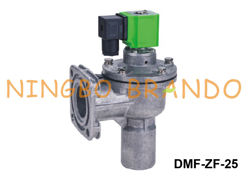 BFEC DMF-ZF-25 ডাস্ট কালেক্টরের জন্য ফ্ল্যাঞ্জড পালস জেট ভালভ 24VDC 110VAC 220VAC
