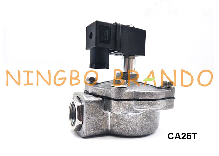 ডাস্ট কালেক্টরের জন্য CA25T 1'' থ্রেডেড রাইট অ্যাঙ্গেল পালস জেট ভালভ টি সিরিজ