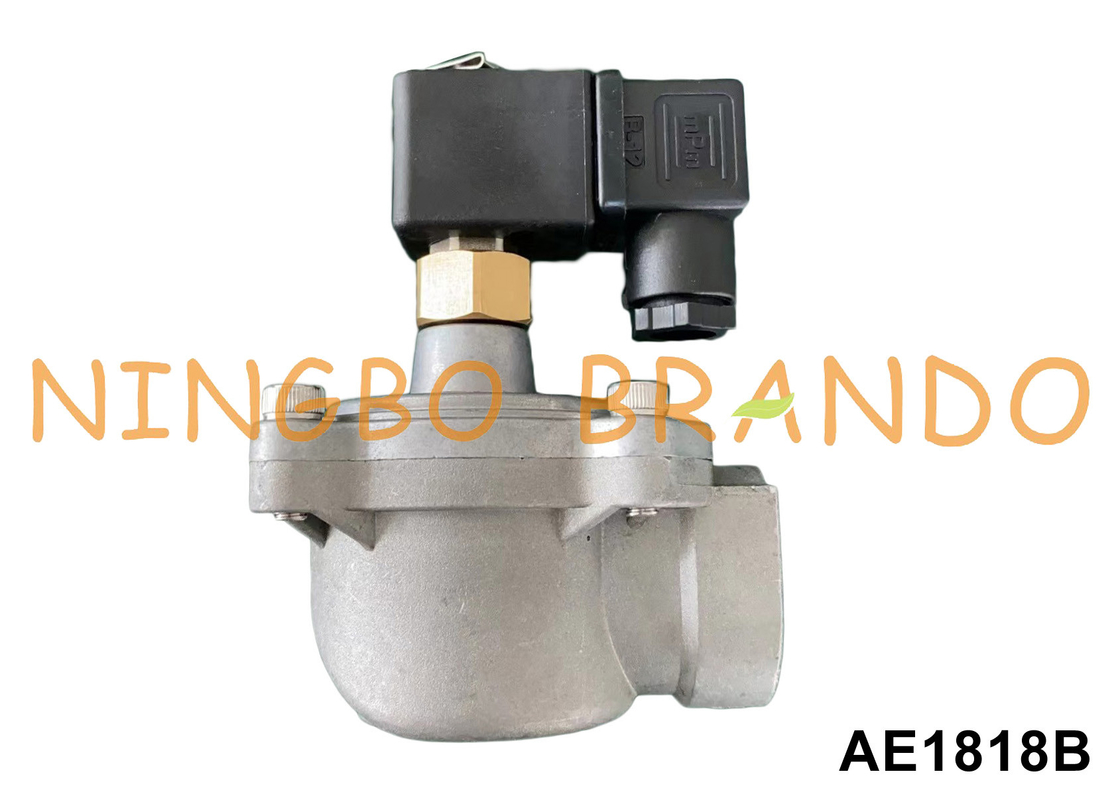 AE1818B 3/4 'AUTEL টাইপ ধুলো সংগ্রাহক ইমপ্লাস জেট সোলিনয়েড ভালভ 24V 110V 220V