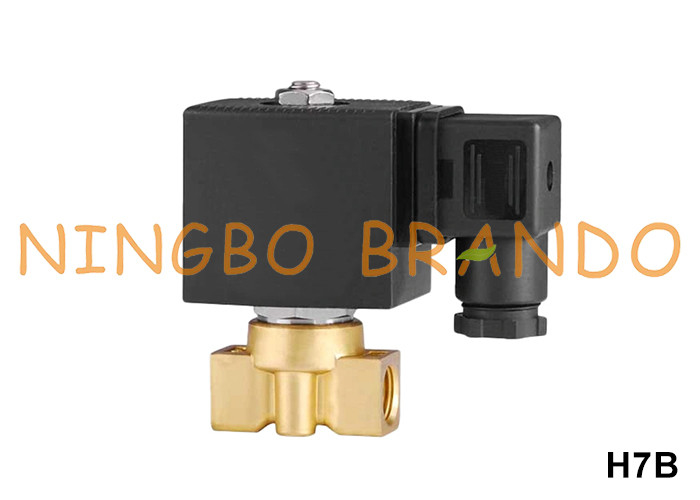 170 বার জল বায়ু গ্যাস ব্রাস উচ্চ চাপ Solenoid ভালভ 1/8 '' 1/4 '' 3/8' 220V 24V