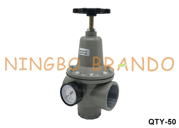 QTY-50 2'' 1 এমপিএ বায়ুসংক্রান্ত বায়ু নিয়ন্ত্রক চাপ হ্রাসকারী ভালভ