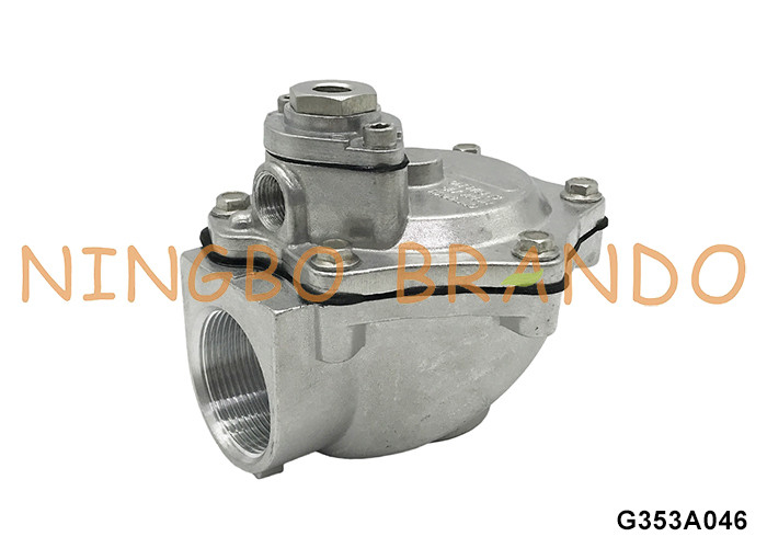 1.5'' G353A046 ASCO টাইপ রিমোট পাইলট ধুলো সংগ্রাহকের জন্য ডায়াফ্রাম পালস ভালভ