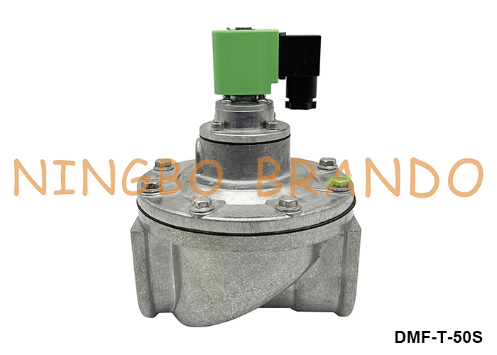 2 "DMF-T-50S BFEC সোজা ডাল সংগ্রাহকের জন্য পালস জেট ভালভের মাধ্যমে