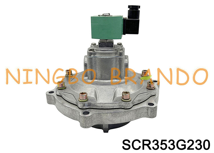 ASCO টাইপ SCR353G230 3 ইঞ্চি সোলেনয়েড পালস জেট ভালভ 24VDC 110VAC 220VAC
