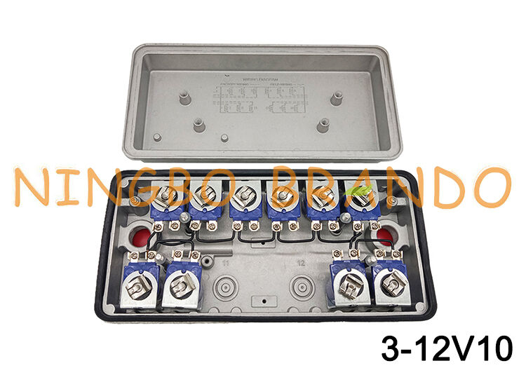 3-12V10 GOYEN প্রকারের রিমোট পাইলট সোলেনয়েড ভালভ বক্স এনক্লোজার 12V 24V 110V 220V