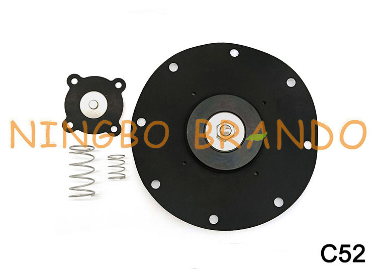 2'' C50 C52 ডাস্ট কালেক্টর ভালভের জন্য ডায়াফ্রাম, ২ ইঞ্চি মেমব্রেন মেরামতের কিট