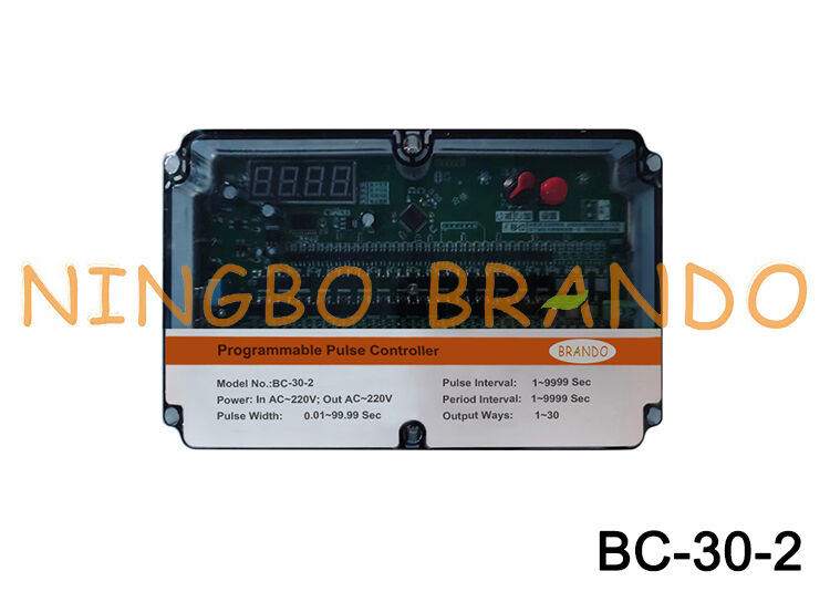 220VAC ইন 220VAC আউট 30 লাইন ধুলো সংগ্রাহক জন্য পালস ভালভ টাইমার নিয়ামক