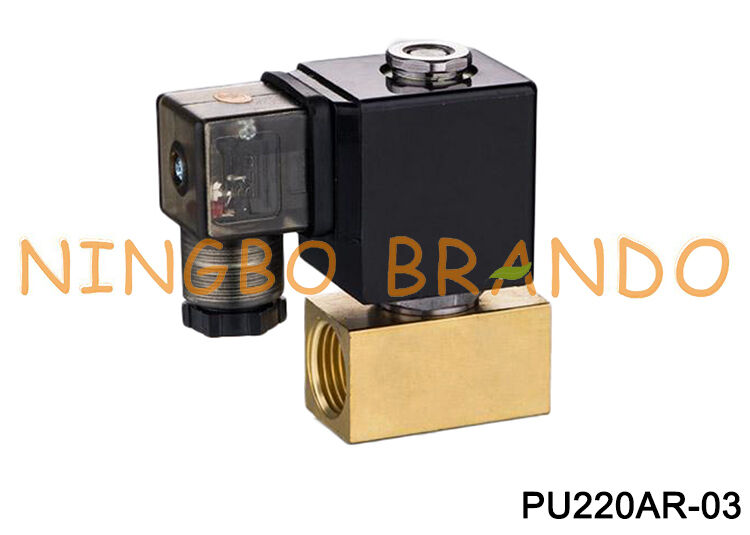 SHAKO টাইপ PU220AR-03 2/2 ওয়ে সোলেনয়েড ভালভ PU220AR সিরিজ 3/8''