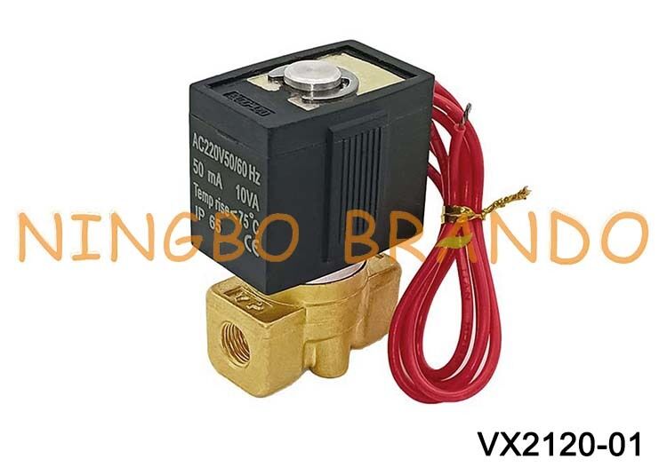 এসএমসি টাইপ VX2120-01 ডাইরেক্ট অপারেটেড 2 ওয়ে সোলেনয়েড ভালভ 1/8'' AC220V DC24V