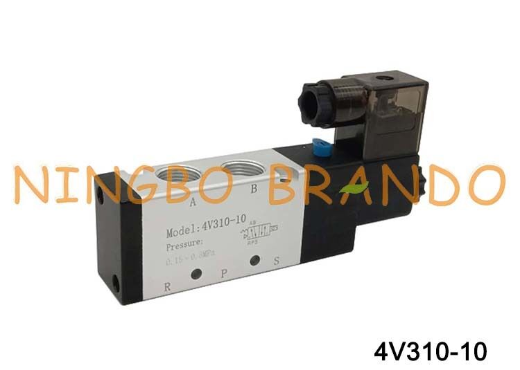 AIRTAC টাইপ সোলেনয়েড ভালভ এয়ার ভালভ 4V310-10 DC 12V 24V AC 110V 220V