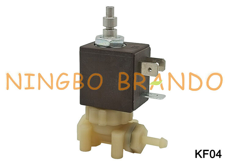 1/8'' 2 Way Normally Open Food Grade Safe PA66 Plastic Solenoid Valve AC110V KF04