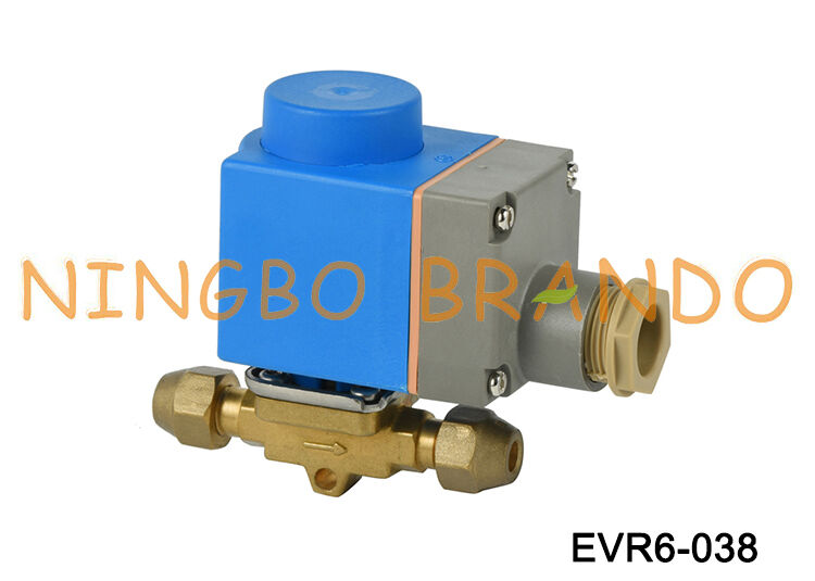 ড্যানফস টাইপ 3/8'' সোলেনয়েড ভালভ EVR6 3/8 ইন 10 মিমি ফ্লেয়ার 032L8072