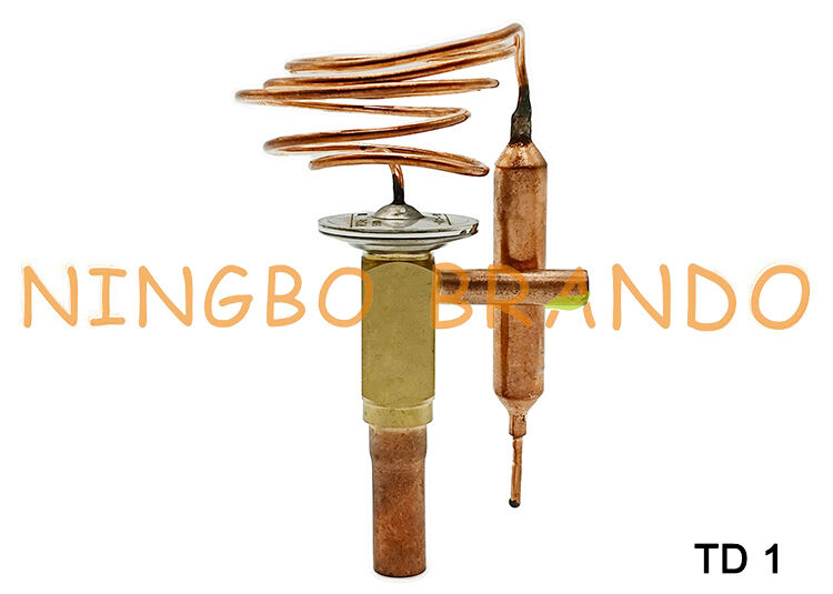 থার্মোস্ট্যাটিক সম্প্রসারণ ভালভ ড্যানফস টাইপ TD1 R134a R22 R407C R404A