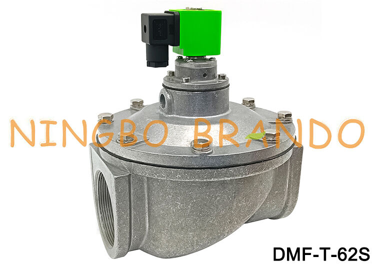 ইলেক্ট্রোম্যাগনেটিক পালস ভালভ DMF-T-62S 2-1/2 ইঞ্চি সোলেনয়েড ভালভ 24V 220V