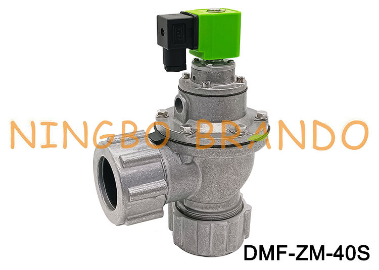 ব্যাগ ফিল্টার AC220V DC24V এর জন্য ইলেক্ট্রোম্যাগনেটিক পালস ভালভ 1.5'' DMF-ZM-40S