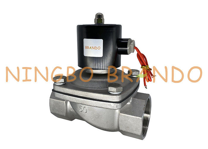 2 এস সিরিজ 2 '' ইঞ্চি 2S500-50 ইউনি-ডি টাইপ স্টেইনলেস স্টিল সোলোনয়েড ভালভ