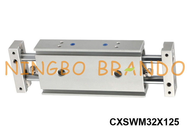 এসএমসি প্রকার CXSWM32-125 দ্বৈত গাইডেড রড বায়ুসংক্রান্ত সিলিন্ডার