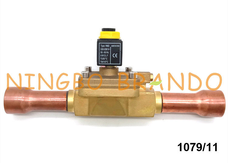 ক্যাস্টেল প্রকার 1079 / 11A6 1 3/8 ইঞ্চি স্লেইনয়েড ভালভ রেফ্রিজারেশন চক্রের মধ্যে