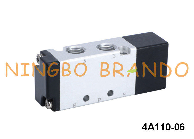 4A110-06 এয়ারট্যাক প্রকারের বায়ুসংক্রান্ত এয়ার পাইলট ভালভ 5 ওয়ে