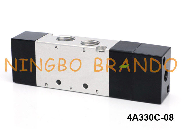 4A330C-10 4A330E-10 4A330P-10 এয়ারট্যাক প্রকার 5/3 ওয়ে বায়ুসংক্রান্ত পাইলট ভালভ