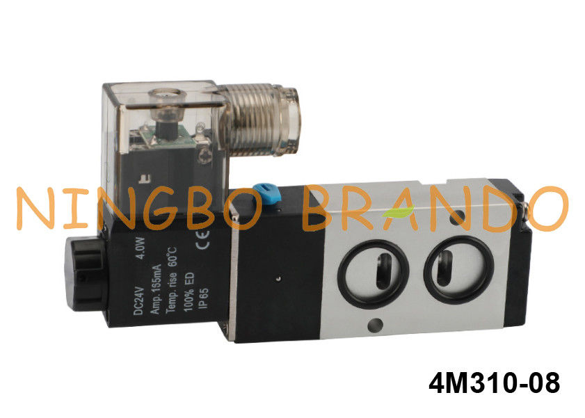 4M310-08 এয়ারট্যাক প্রকার 5 ওয়ে 2 অবস্থান নামুর সোলোনয়েড ভালভ