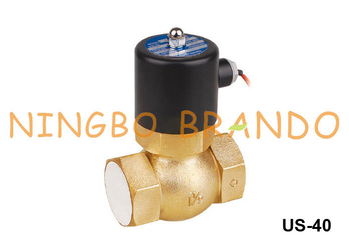 2L-40 ইউএস -40 ইউনি-ডি প্রকারের বাষ্প ব্রাস সলোনয়েড ভালভ 1 1/2 '' 24 ভি 220 ভি