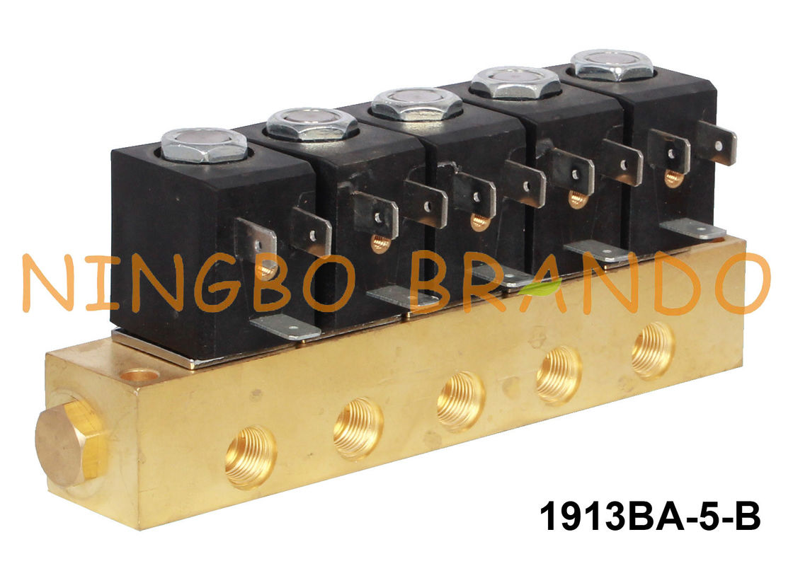 1/8 &quot;1/4&quot; ওয়াটার এয়ার ব্রাস সোলেনয়েড ভালভ 12V 24V 110V 220V