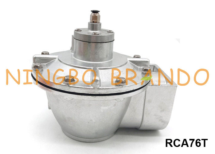 ব্যাগ ফিল্টারের জন্য গোয়েন টাইপ RCA76T থ্রেডেড পালস জেট ভালভ 3 ইঞ্চি