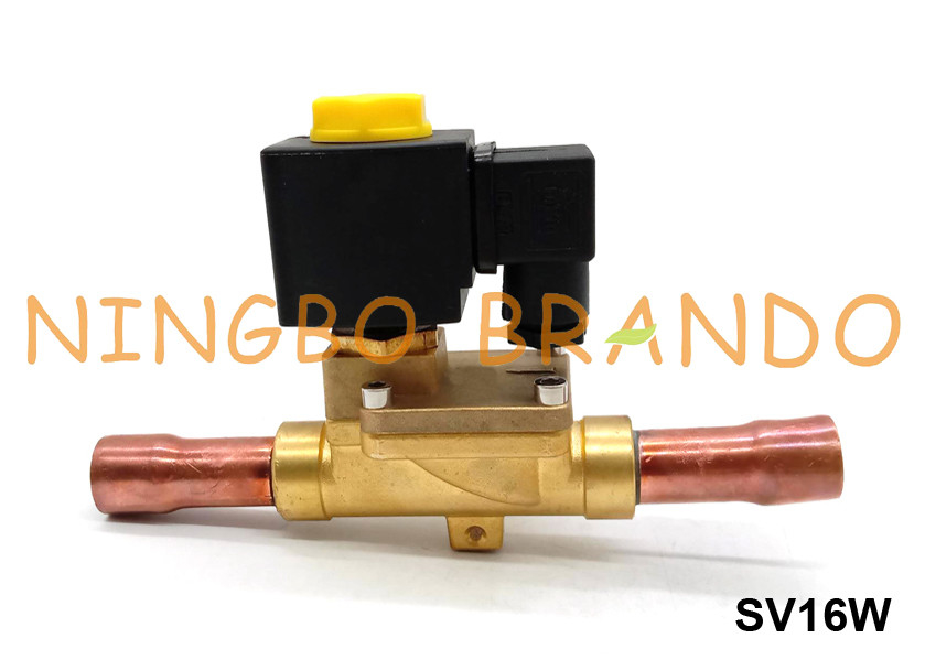 SV16W ফেংশেন টাইপ রেফ্রিজারেশন সোলেনয়েড ভালভ 3/4'' 12V 24V 110V 220V