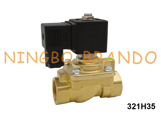 1/2'' 321H35 পার্কার টাইপ উচ্চ চাপ ব্রাস সোলেনয়েড ভালভ 40 বার 24V 220V