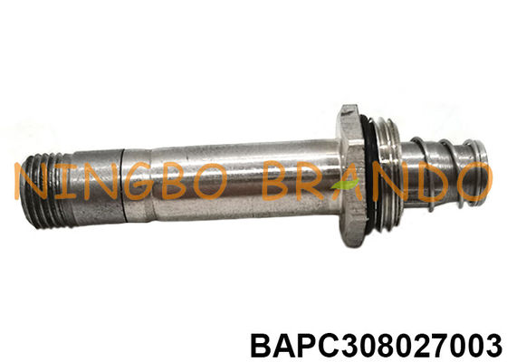 প্লাঞ্জার টিউব সহ 3 উপায় স্টেইনলেস স্টিল টিউব বায়ুসংক্রান্ত সোলেনয়েড ভালভ আর্মেচার