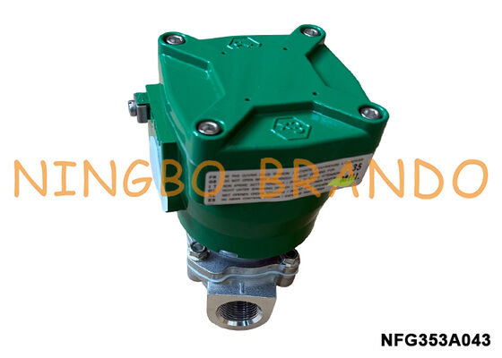 NFG353A043 এক্স প্রুফ ফ্লেমপ্রুফ ASCO টাইপ পালস ভালভ বিস্ফোরণ প্রুফ 3/4''