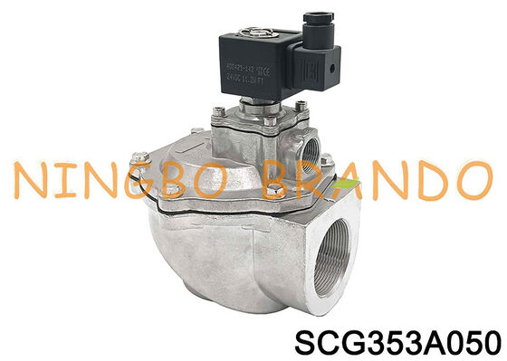 SCG353A050 AC220V 2 ইঞ্চি ডান কোণ পালস ভালভ ASCO টাইপ 353 সিরিজ