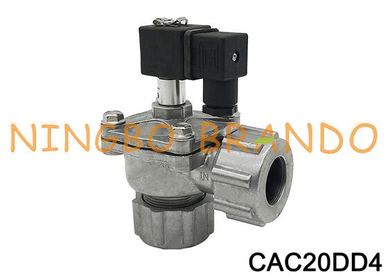 CAC20DD4 3/4'' পালস ভালভ RCA3PV পাইলট ভালভ ডান কোণ বাদামের প্রকার পালস ভালভ