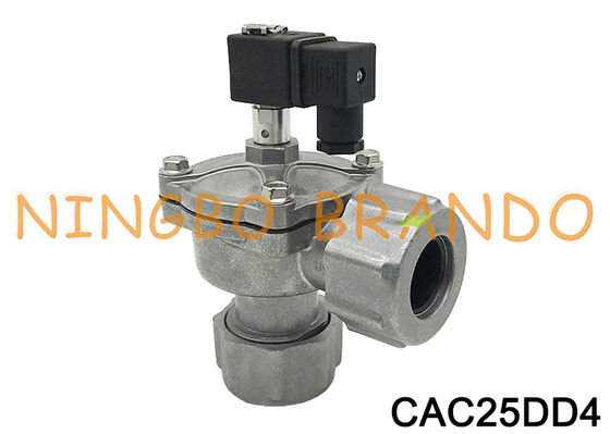 CAC25DD4 CAC25DD4002 1'' বৈদ্যুতিক ডান কোণ পালস ভালভ 220V 24V