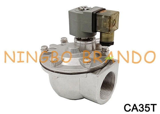 CA35T 1-1/2'' সোলেনয়েড পালস জেট ডায়াফ্রাম ভালভ 220V 110V 24V