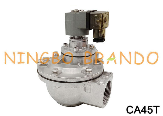 CA45T G1-1/2'' ডাস্ট কালেক্টর পালস ডায়াফ্রাম ভালভ 220V 110V 24V