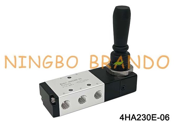 AirTAC টাইপ 4HA230E-06 ম্যানুয়াল ভালভ 5/3 উপায় বায়ুসংক্রান্ত হাত লিভার ভালভ