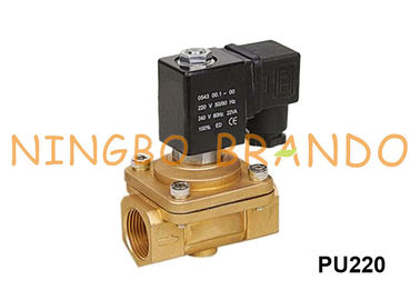 পানির জন্য শকো টাইপ ব্রাস সলোনয়েড ভালভ 1/8 '' PU220-01 1/4 '' PU220-02 220V AC 24V DC