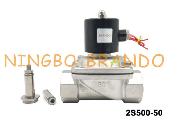 জল চিকিত্সার জন্য ইউএনআই-ডি টাইপ এসইউডাব্লু -50 জি 2 '' স্টেইনলেস স্টিল সোলোনয়েড ভালভ DC24V AC220V