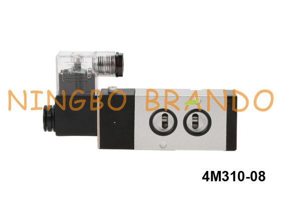 4M310-08 এয়ারট্যাকের প্রকার নামুর পাইলট সলোনয়েড ভালভ 5/2 ওয়ে 24 ভি 220 ভি