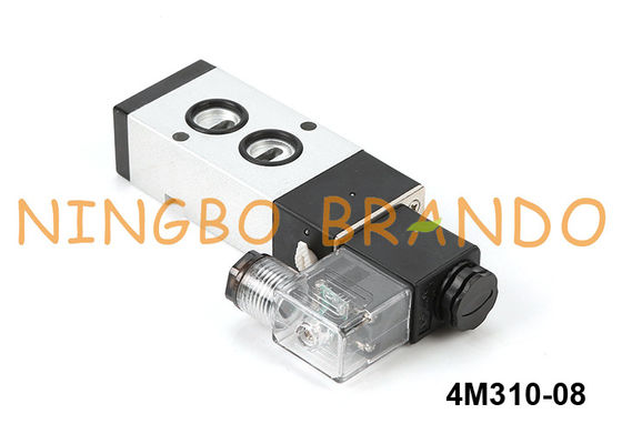 4M310-08 এয়ারট্যাকের ধরন নমুর মাউন্ট সোলোনয়েড ভালভ 5/2 24 ভিডিসি 220VAC