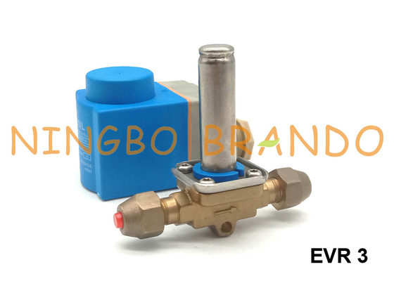 EVR 3 NC 032F8107 1/4'' ড্যানফস টাইপ রেফ্রিজারেশন সোলেনয়েড ভালভ 220VAC